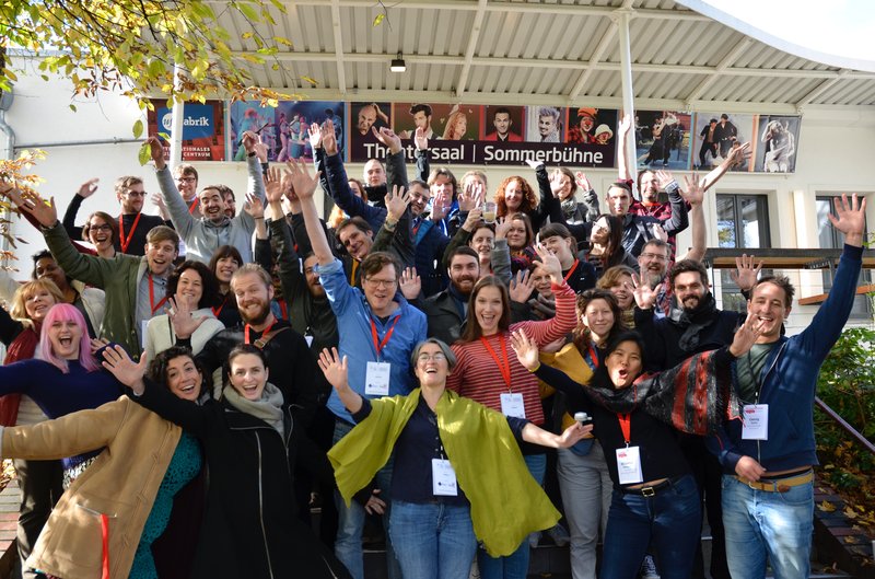 Group picture of participants of the Impact Space conference in Berlin