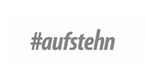 #aufstehn Logo